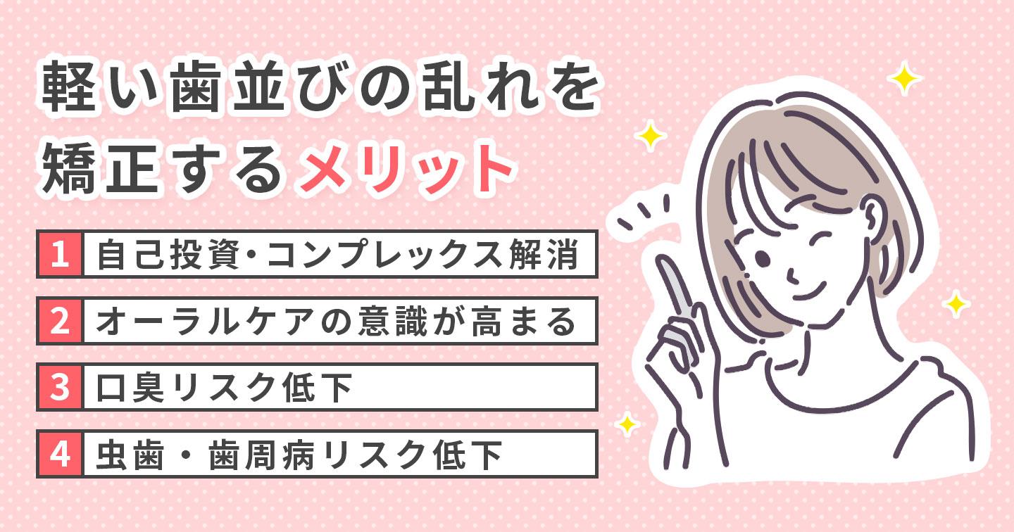 口元への意識が上がる！「そんなに悪くない」歯並びでも矯正した方がいい4つの理由