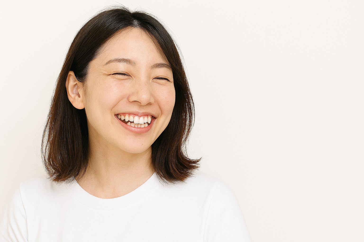 八重歯があってもきれいな人