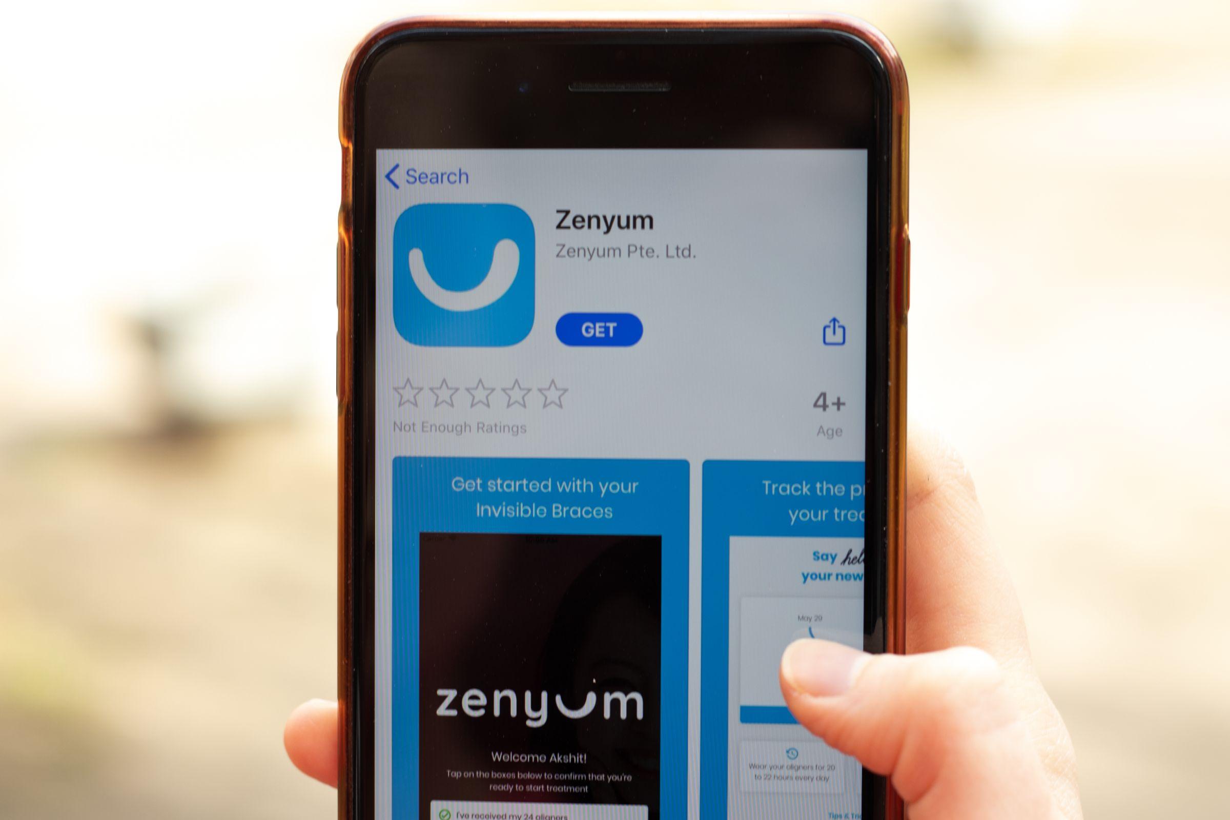 Zenyumのアプリ