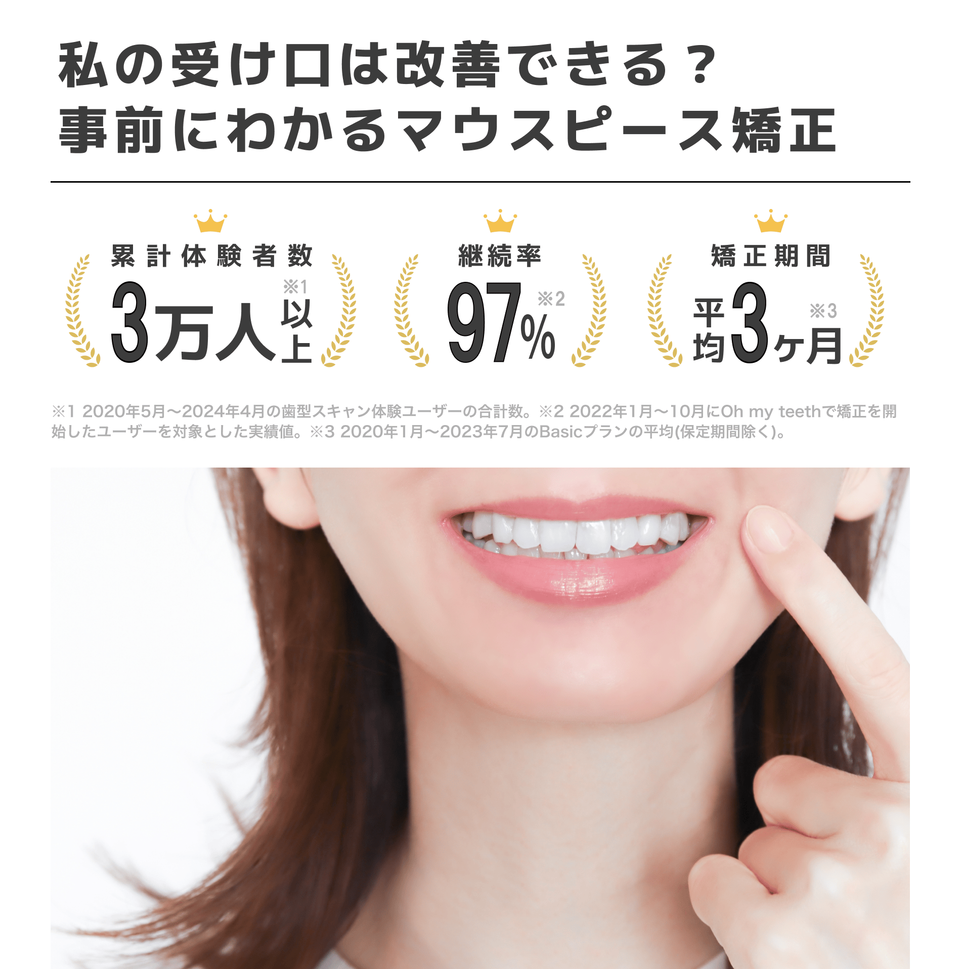 自分の受け口は改善できる？事前にわかるマウスピース矯正