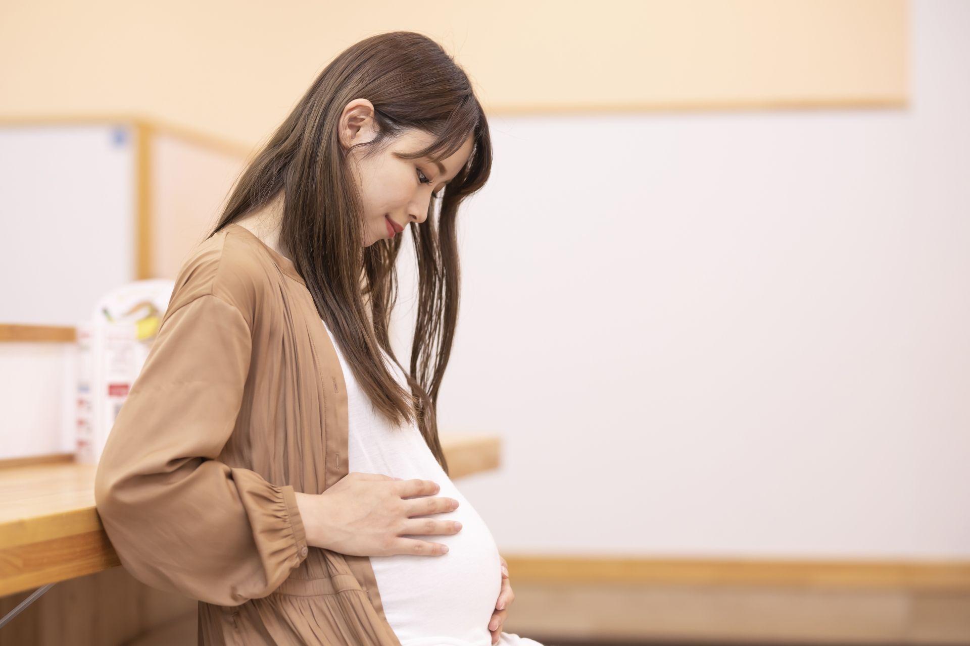 妊娠中の女性