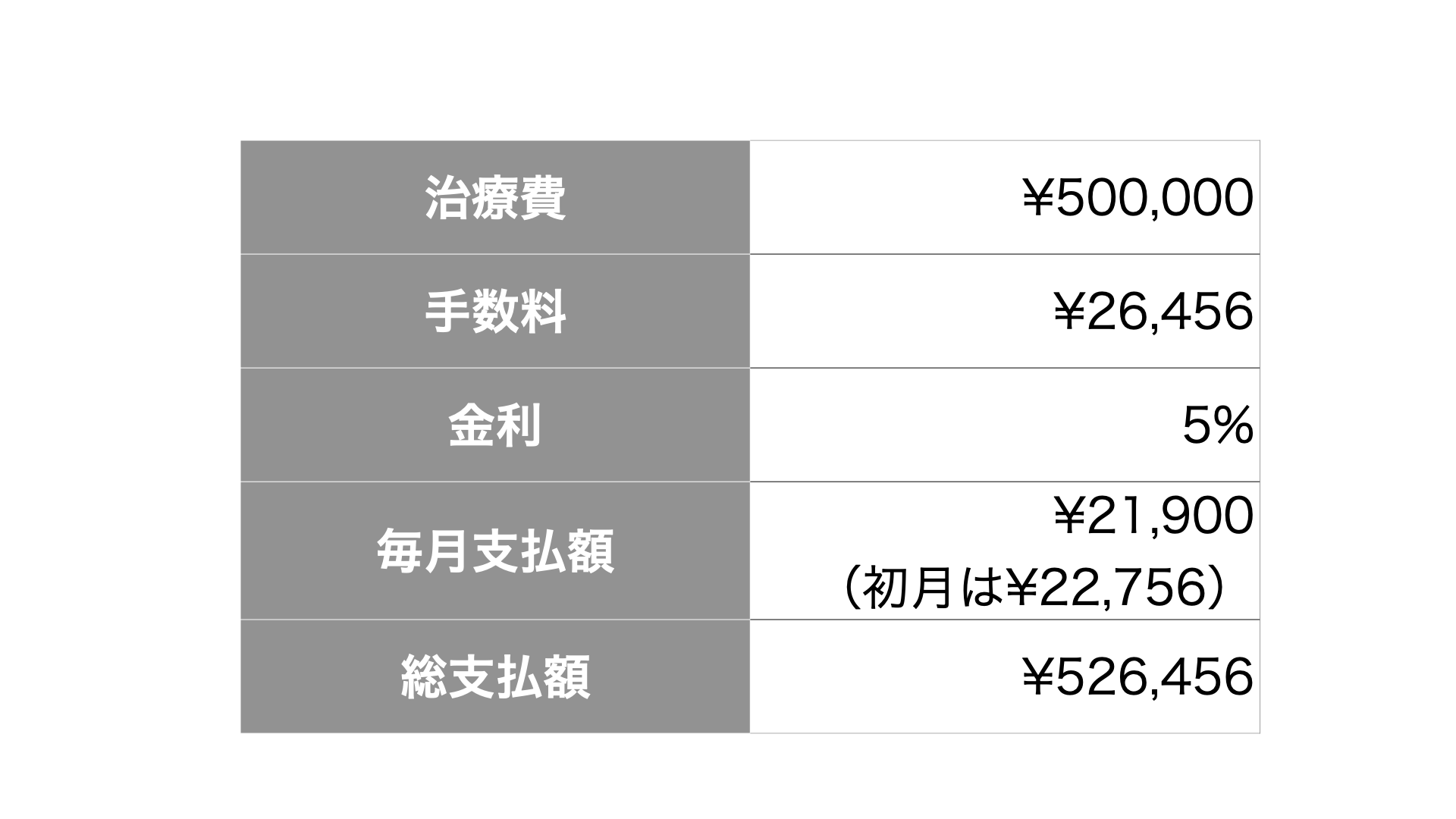 表側矯正・部分矯正の例