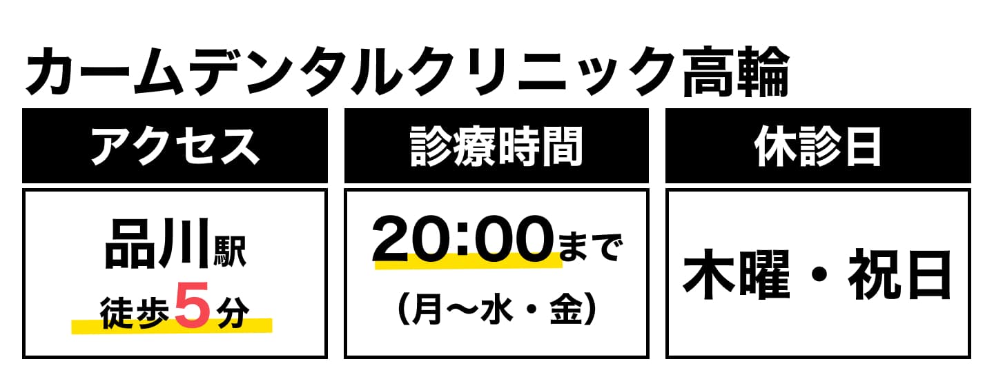 カームデンタルクリニック高輪