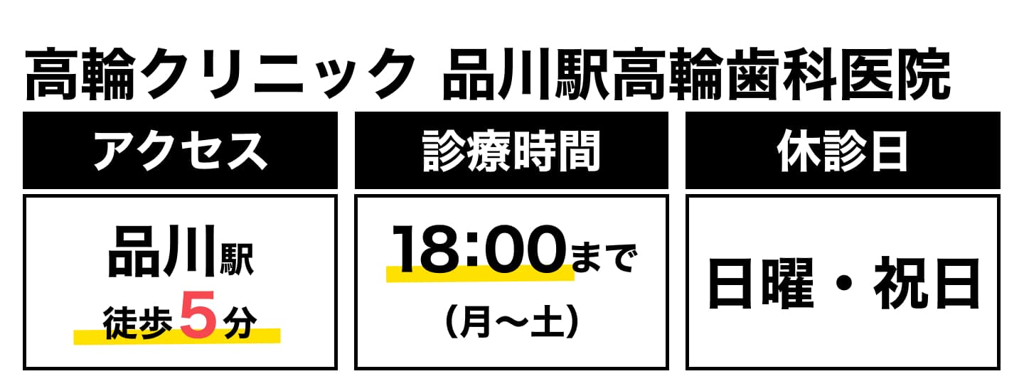 高輪クリニック 品川駅高輪歯科医院