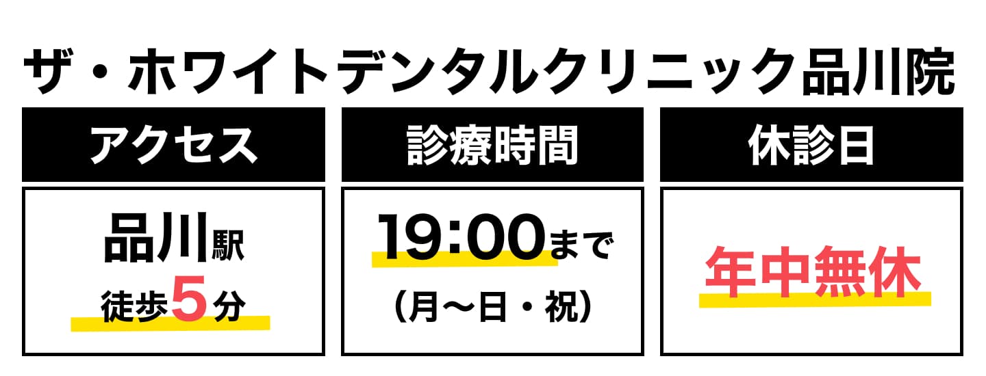 ザ・ホワイトデンタルクリニック品川院